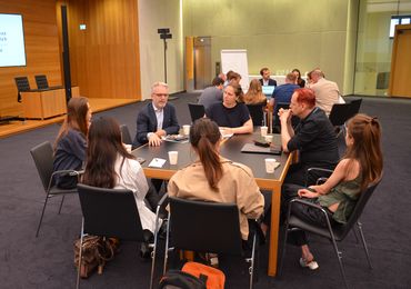 Group Session at the Austrian Parliament