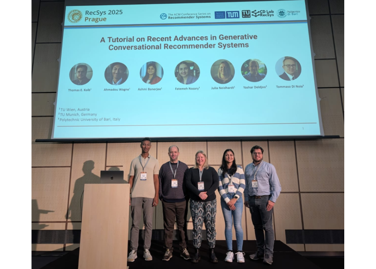 Ahmadou Wagne presents tutorial on “Recent Advances in Generative Conversational Recommender Systems”