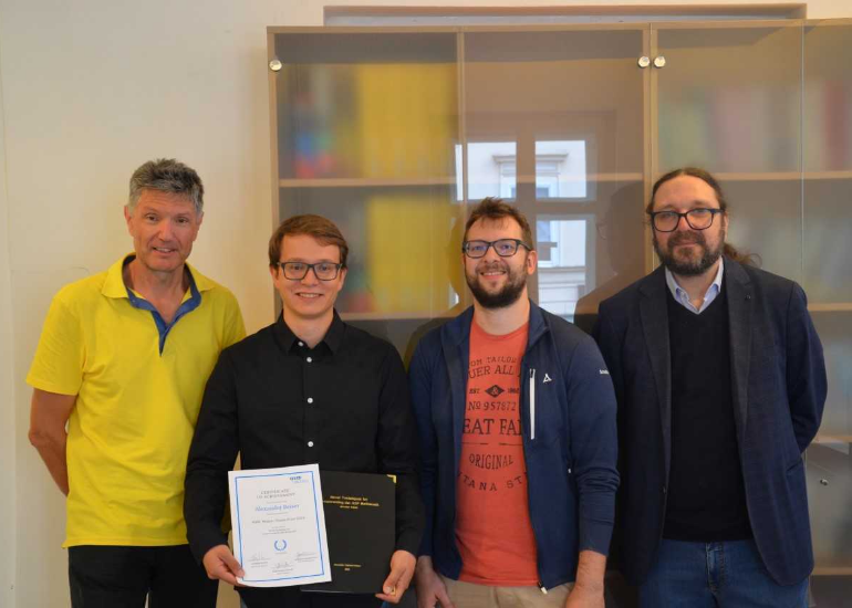 Alexander Beiser receives the ASAI Master Thesis Prize 2026
